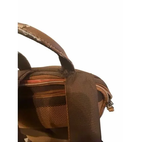 Delsey Brown Backpack - Picture 7 of 9